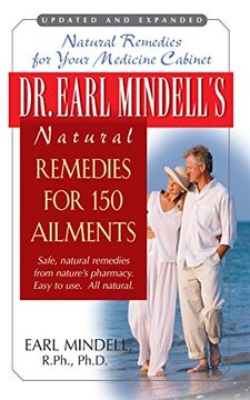 portada Dr. Earl Mindell's Natural Remedies for 150 Ailments (en Inglés)