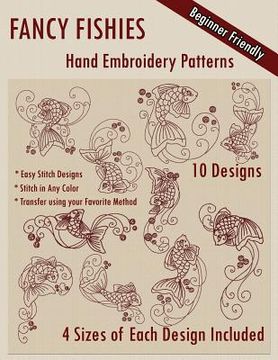 portada Fancy Fishies Hand Embroidery Patterns (en Inglés)