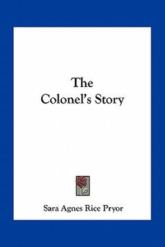 portada the colonel's story (en Inglés)
