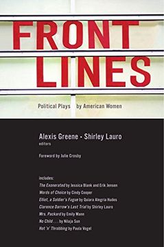 portada Front Lines: Political Plays by American Women 
