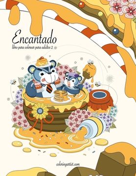 portada Encantado libro para colorear para adultos 2 (in Spanish)