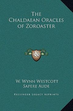 portada the chaldaean oracles of zoroaster (in English)