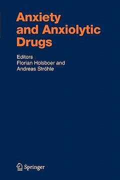 portada anxiety and anxiolytic drugs (en Inglés)