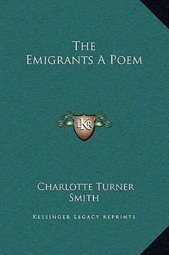 portada the emigrants a poem (en Inglés)