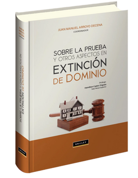 portada Sobre la prueba y otros aspectos en extinción de dominio (in Spanish)