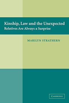 portada Kinship, law and the Unexpected Paperback: Relatives are Always a Surprise (in English)