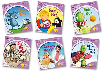 portada Oxford Reading Tree Songbirds Phonics Level 1+: Mixed Pack of 6 (in English)