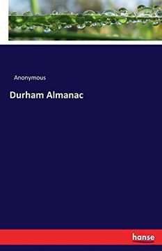 portada Durham Almanac (en Inglés)