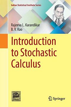 portada Introduction to Stochastic Calculus (Indian Statistical Institute Series) 