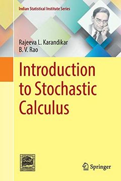 portada Introduction to Stochastic Calculus (Indian Statistical Institute Series) (en Inglés)