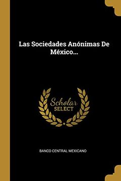 portada Las Sociedades Anónimas de México.