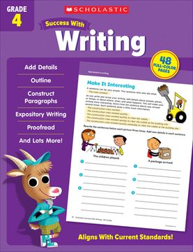 portada Scholastic Success with Writing Grade 4 Workbook (in English)