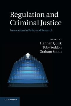 portada Regulation and Criminal Justice: Innovations in Policy and Research (in English)
