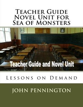 portada Teacher Guide Novel Unit for sea of Monsters: Lessons on Demand (in English)