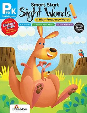 portada Smart Start: Sight Words & High-Frequency Words, Prek Workbook (Smart Start: Sight Words and High-Frequency Words) (in English)