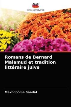portada Romans de Bernard Malamud et tradition littéraire juive (en Francés)