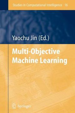 portada multi-objective machine learning (en Inglés)