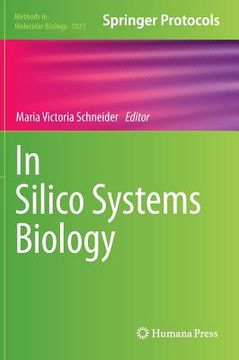 portada In Silico Systems Biology (en Inglés)