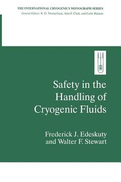 portada Safety in the Handling of Cryogenic Fluids (en Inglés)
