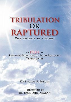 portada tribulation or raptured