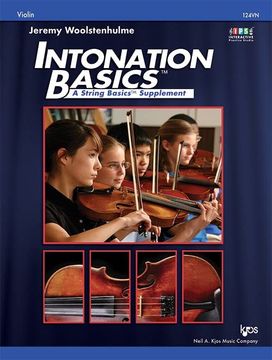 portada 124Vn - Intonation Basics - a String Basics Supplement - Violin (in English)
