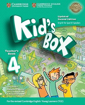 portada Kid's Box Level 4 Teacher's Book Updated English for Spanish Speakers (en Inglés)