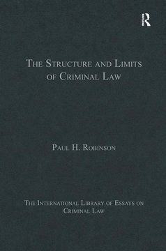 portada The Structure and Limits of Criminal Law (in English)