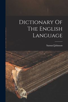 portada Dictionary Of The English Language