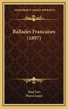portada Ballades Francaises (1897) (in French)
