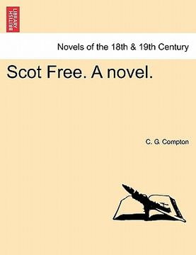 portada scot free. a novel. (en Inglés)