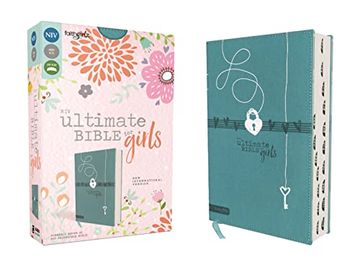 portada Niv, Ultimate Bible for Girls, Faithgirlz Edition, Leathersoft, Teal, Thumb Indexed Tabs (in English)