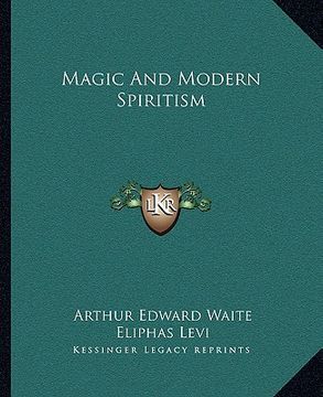 portada magic and modern spiritism (en Inglés)