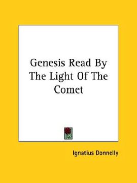portada genesis read by the light of the comet