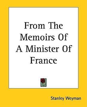 portada from the memoirs of a minister of france (en Inglés)