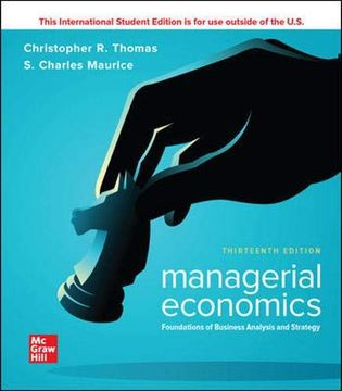 portada Managerial Economics: Foundations of Business Analysis and Strategy (en Inglés)