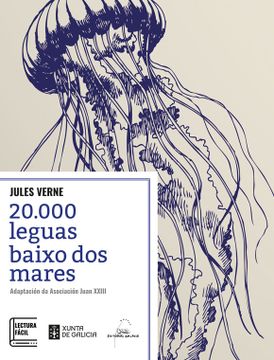 portada Vinte Mil Leguas Baixo Dos Mares (in Galician)