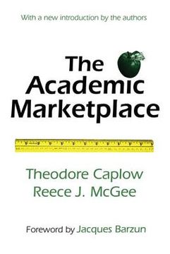 portada the academic marketplace (en Inglés)