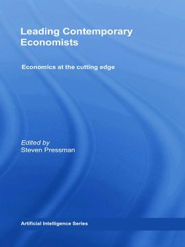 portada Leading Contemporary Economists (Routledge Studies in the History of Economics) (in English)