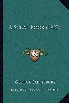 portada a scrap book (1922) a scrap book (1922) (en Inglés)