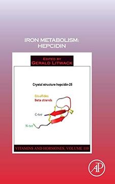 portada Iron Metabolism: Hepcidin, Volume 110 (Vitamins and Hormones) (en Inglés)