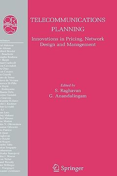 portada telecommunications planning: innovations in pricing, network design and management (in English)