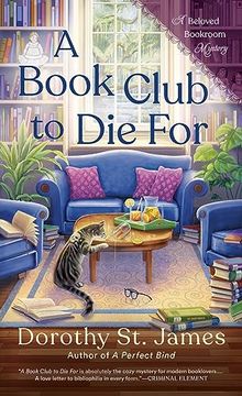 portada A Book Club to die for (a Beloved Bookroom Mystery) (en Inglés)