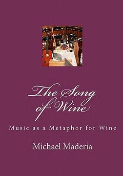 portada the song of wine (en Inglés)