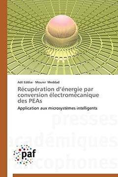 portada Recuperation D'Energie Par Conversion Electromecanique Des Peas