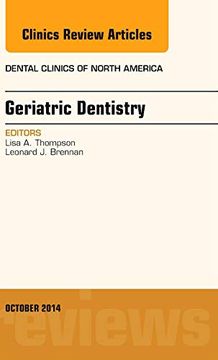 portada Geriatric Dentistry, an Issue of Dental Clinics of North America (Volume 58-4) (The Clinics: Dentistry, Volume 58-4)
