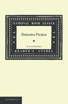 portada Detective Fiction (National Book League Readers' Guides) (en Inglés)
