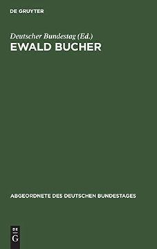 portada Ewald Bucher (Abgeordnete des Deutschen Bundestages) (en Alemán)