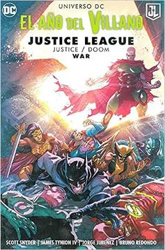 portada El Año del Villano: Justice League: Justice/Doom War (in Spanish)