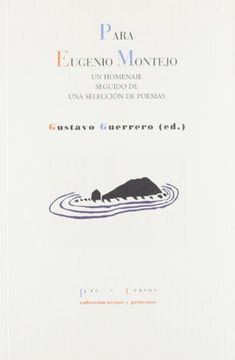 portada para eugenio montejo pt-1186 (in Spanish)