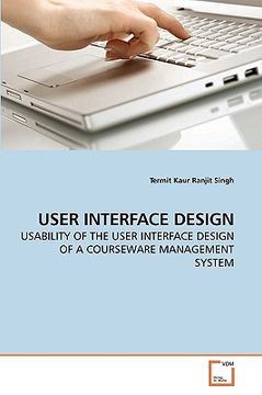 portada user interface design (en Inglés)